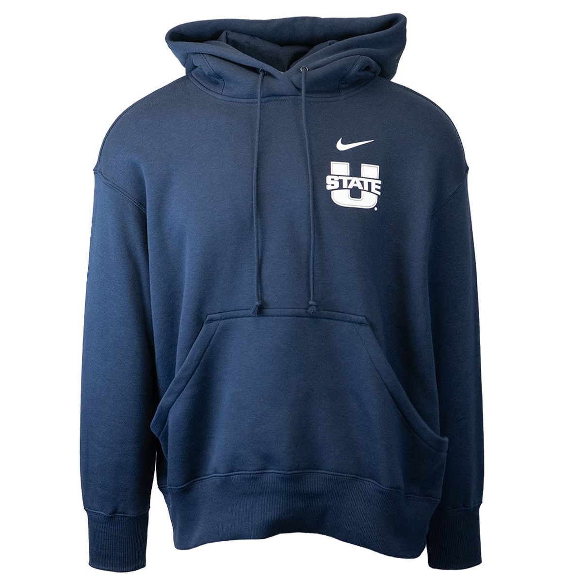Women's Nike U-State Hooded Sweatshirt navy blue